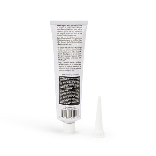 Aquascape Black Silicone Sealant (4.7oz) (MPN 22010) - Image 2