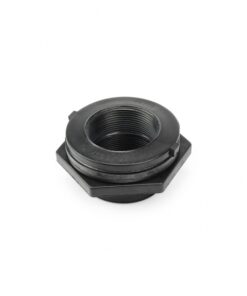 Aquascape Black Poly Bulkhead Fitting 2" (MPN 29103)