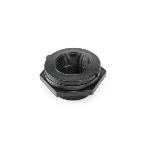 Aquascape Black Poly Bulkhead Fitting 2″ (MPN 29103)