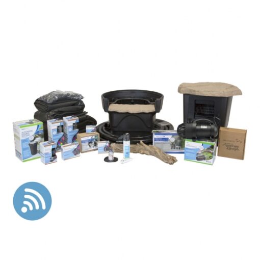 Aquascape Medium Deluxe Pond Kit 11×16 With AquaSurge 2000-4000 Adjustable Flow Pond Pump (MPN 53066)