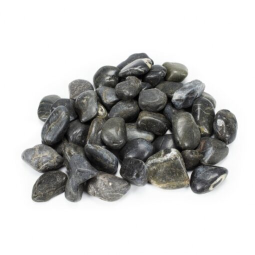 Aquascape Decorative River Pebbles Black - 22lb (MPN 78160)