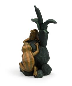 Aquascape Double Frog with Cattail Spitter (MPN 78304)