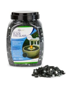 Aquascape 1/4″ Reflective Black Fire Glass 10lbs (MPN 78262)