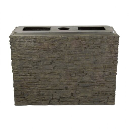 Aquascape Large Straight Stacked Slate Wall Base (MPN 78278)