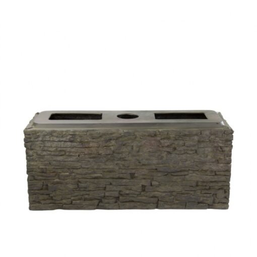 Aquascape Small Straight Stacked Slate Wall Base (MPN 78279)