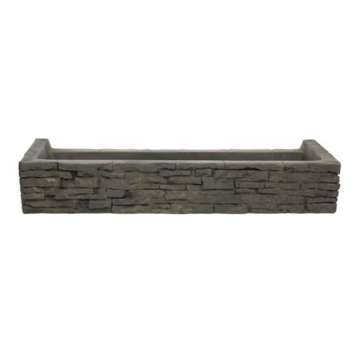 Aquascape Front-Spill Straight Stacked Slate Topper (MPN 78281)