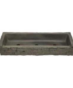 Aquascape Front-Spill Straight Stacked Slate Topper (MPN 78281)