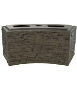Aquascape Small Curved Stacked Slate Wall Base (MPN 78283)