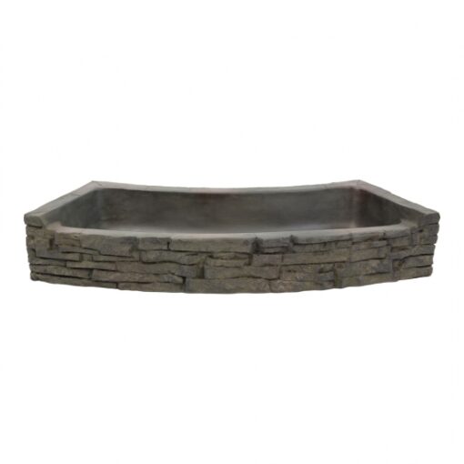 Aquascape Rear-Spill Curved Stacked Slate Topper (MPN 78285)