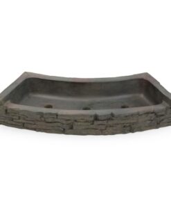 Aquascape Rear-Spill Curved Stacked Slate Topper (MPN 78285)