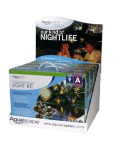 Aquascape Garden and Pond Led Spotlight Kit Counter Display (MPN 84040)