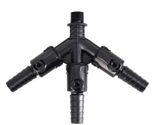 Aquascape 3-Way Valve 1/2" MPT X 3/4" Barbed (MPN 88025)