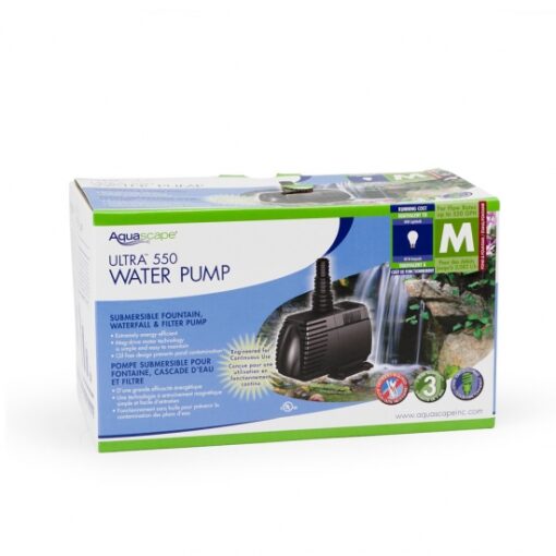 Aquascape Ultra 550 Water Pump (MPN 91006)