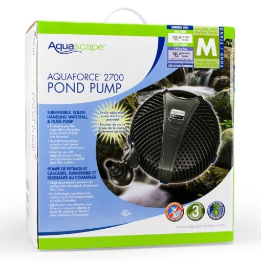 Aquascape AquaForce® 2700 Solids-Handling Pond Pump (MPN 91012)