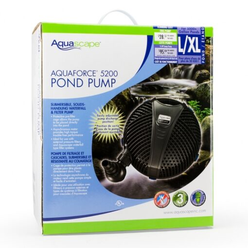 Aquascape AquaForce® 5200 Solids-Handling Pond Pump (MPN 91013)