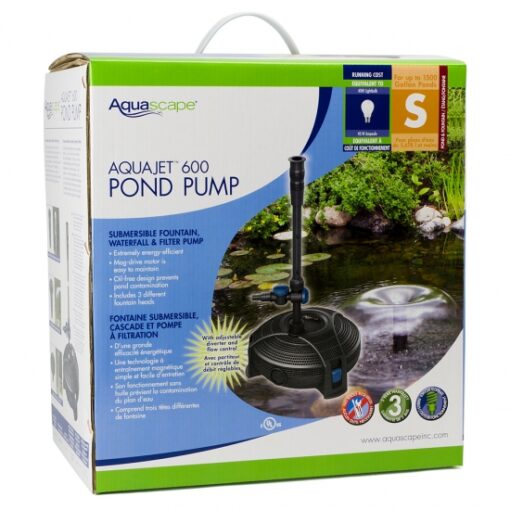 Aquascape AquaJet® 600 Pond Pump (MPN 91014)