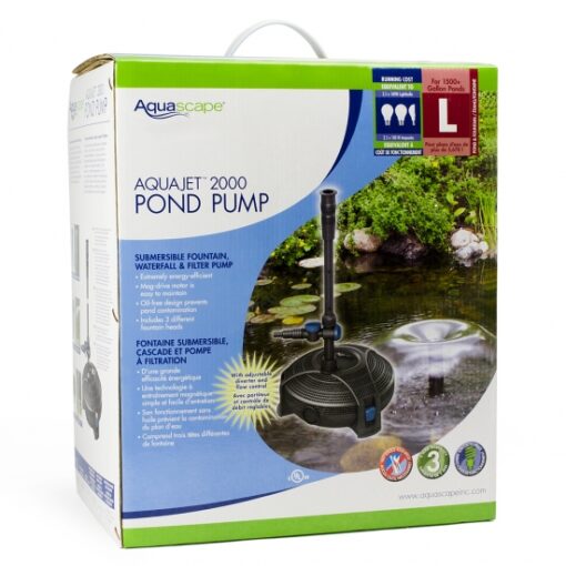 Aquascape AquaJet® 2000 Pond Pump (MPN 91016)