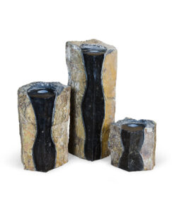 Aquascape Double-Textured Basalt Columns Set of 3 (MPN 98548)