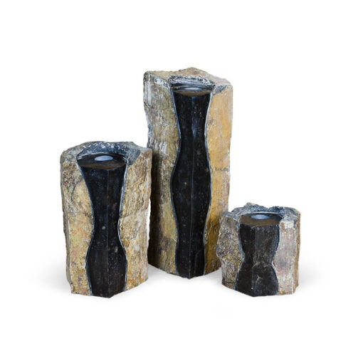 Aquascape Double-Textured Basalt Columns Set of 3 (MPN 98548)