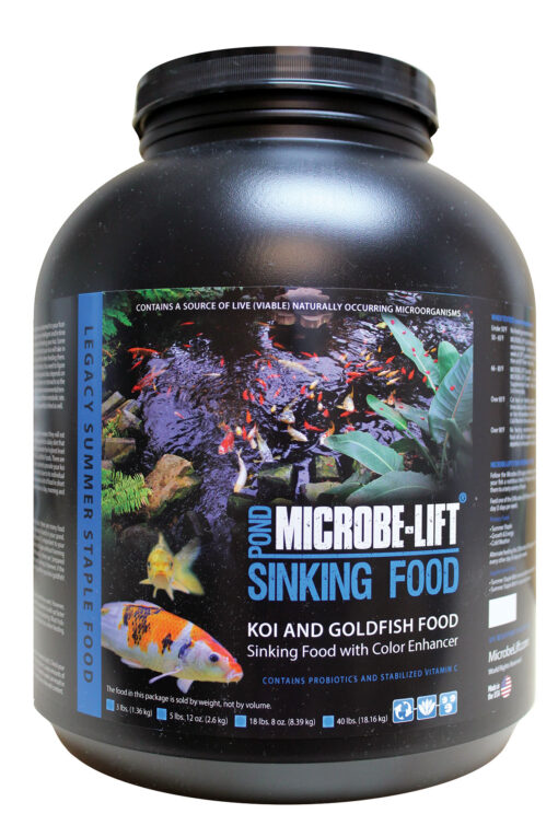 Pond Microbe Lift Sinking Food Legacy Summer Staple Food
