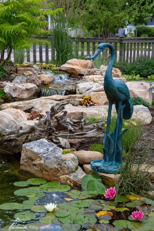 Aquascape Crane with Lowered Head Spitter (MPN 78313)