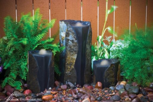 Aquascape Double-Textured Basalt Columns Set of 3 (MPN 98548)