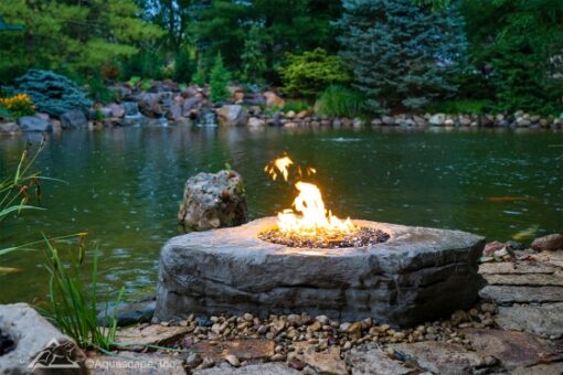 Aquascape Faux Stone Fire Pit (MPN 58091)