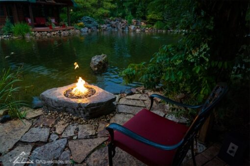 Aquascape Faux Stone Fire Pit (MPN 58091)