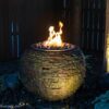 Aquascape Fire and Water Stacked Slate Sphere – Medium (MPN 58093)