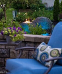 Aquascape Fire and Water Stacked Slate Sphere – Medium (MPN 58093)