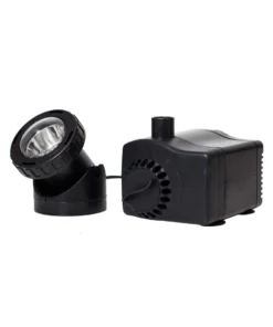 Pond Boss 170 GPH Low Water Auto Shut-Off Fountain Pump + Light