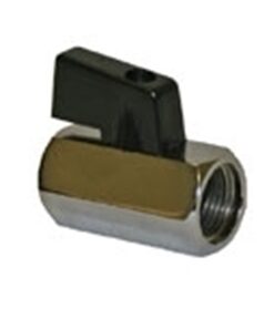 3/8" Mini Ball Air Valve (F/F)