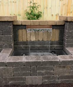 Atlantic-OASE 24" Copper Finish Spillway with Black Liner