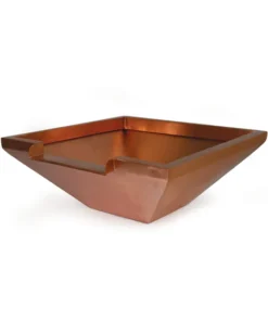 Atlantic OASE 26" Square Copper Spillway Bowl with Black Liner Project Bundle