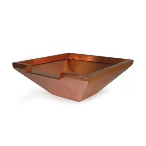 Atlantic OASE 26" Square Copper Spillway Bowl with Black Liner Project Bundle