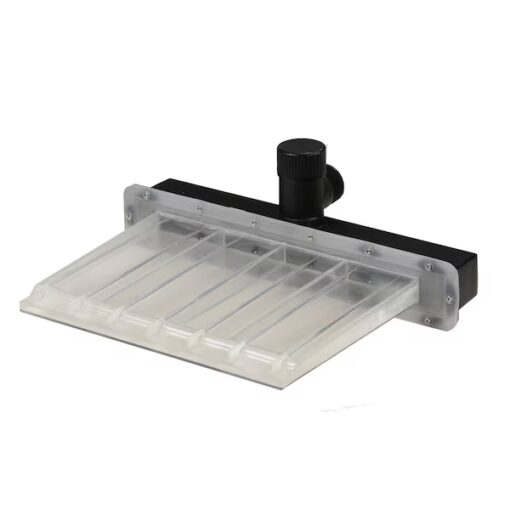 Pond Boss 14 in. White Lighted Waterfall Spillway