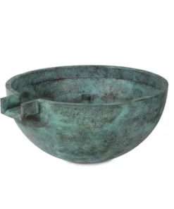 Atlantic-OASE 30" Hammered Brass Bowl - 4" Spillway